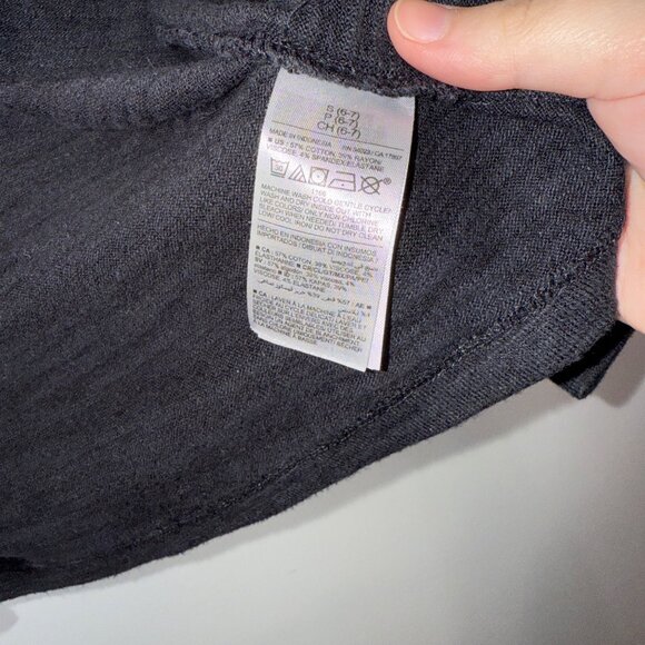 Old Navy Black Open-Front Cardigan S - Picture 5 of 6